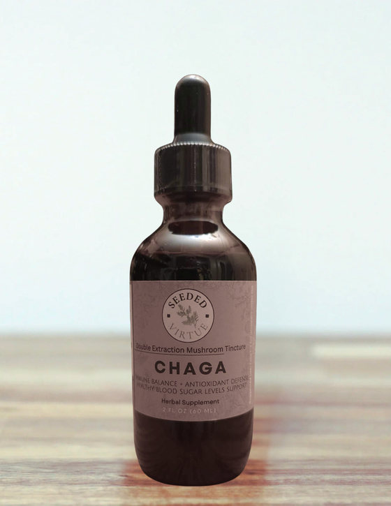 Chaga Mushroom Double Extraction Tincture
