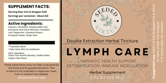 Lymph Care Tincture